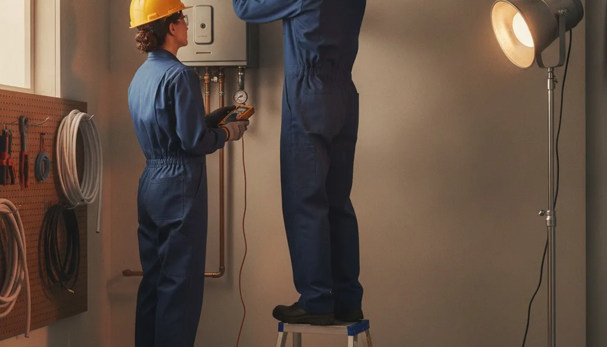 Tankless water heater installation service for Chico, CA homes by On Call Plumbers